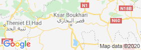 Ksar El Boukhari map